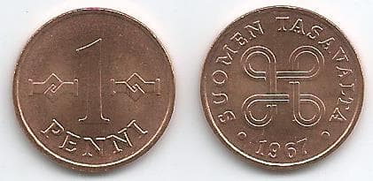 Finland KM44(U) 1 Penni β Lot of 52 representative product image