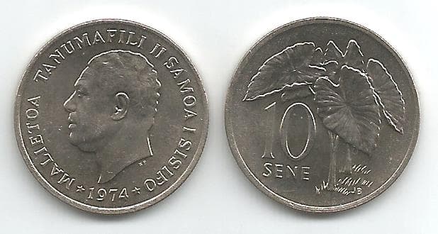 Western Samoa KM15(U) 10 Sene β Lot of 40 representative product image