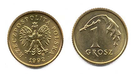 Poland KM276(U) 1 Grosz β Lot of 80 representative product image