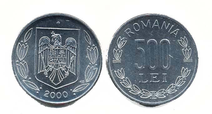 Romania KM145(U) 500 Lei β Lot of 20 representative product image