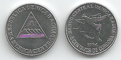 Nicaragua KM80(U) 5 Centavos β Lot of 100 representative product image