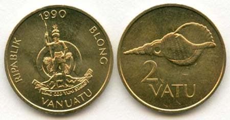 Vanuatu KM4(U) 2 Vatu β Lot of 20 representative product image