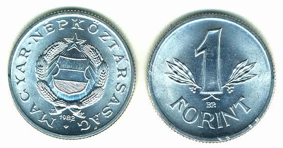 Hungary KM575(U) 1 Forint β Lot of 65 representative product image