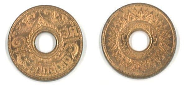 Thailand KMY54(U) 1 Satang – Lot of 15 representative product image