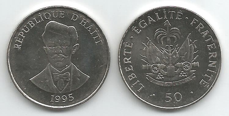 Haiti KM153a(U) 50 Centimes β Lot of 30 representative product image
