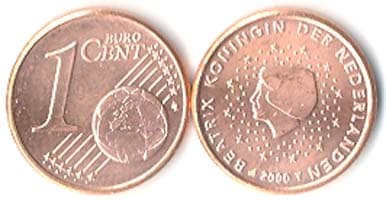 Netherlands KM234(U) 1 Neth. Cent β Lot of 100 representative product image