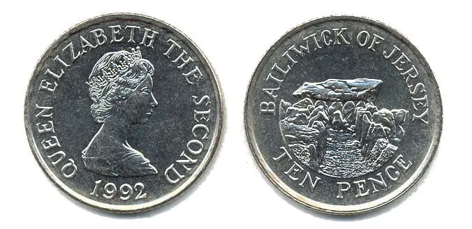 Jersey KM57.2(U) 10 Pence β Lot of 15 representative product image
