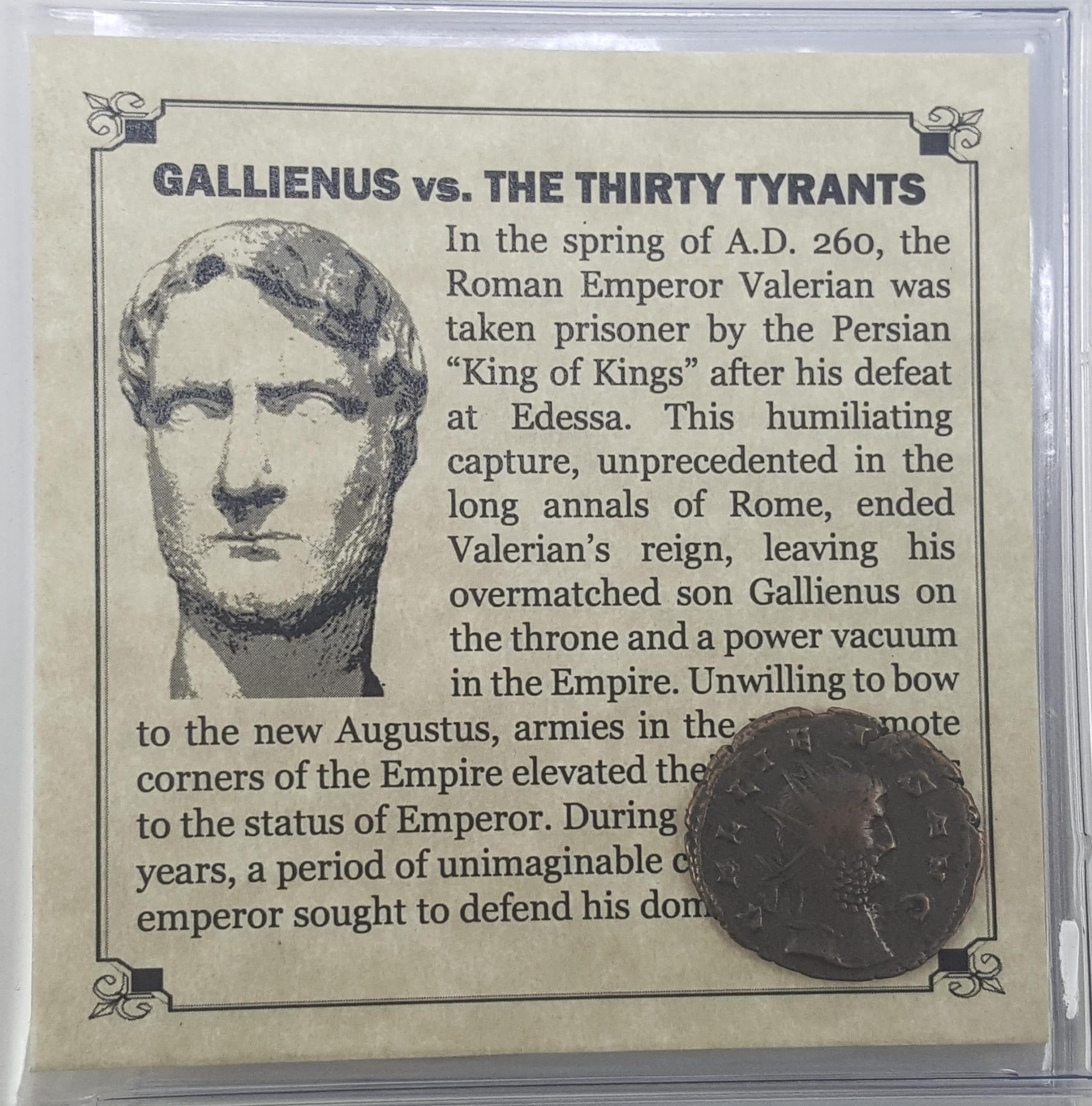 Gallienus vs the Thirty Tyrants (Mini Album) representative product image