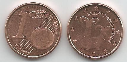 Cyprus KM78(U) 1 Euro Cent β Lot of 100 representative product image
