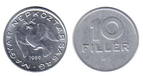 Hungary KM572(U) 10 Filler β Lot of 80 representative product image