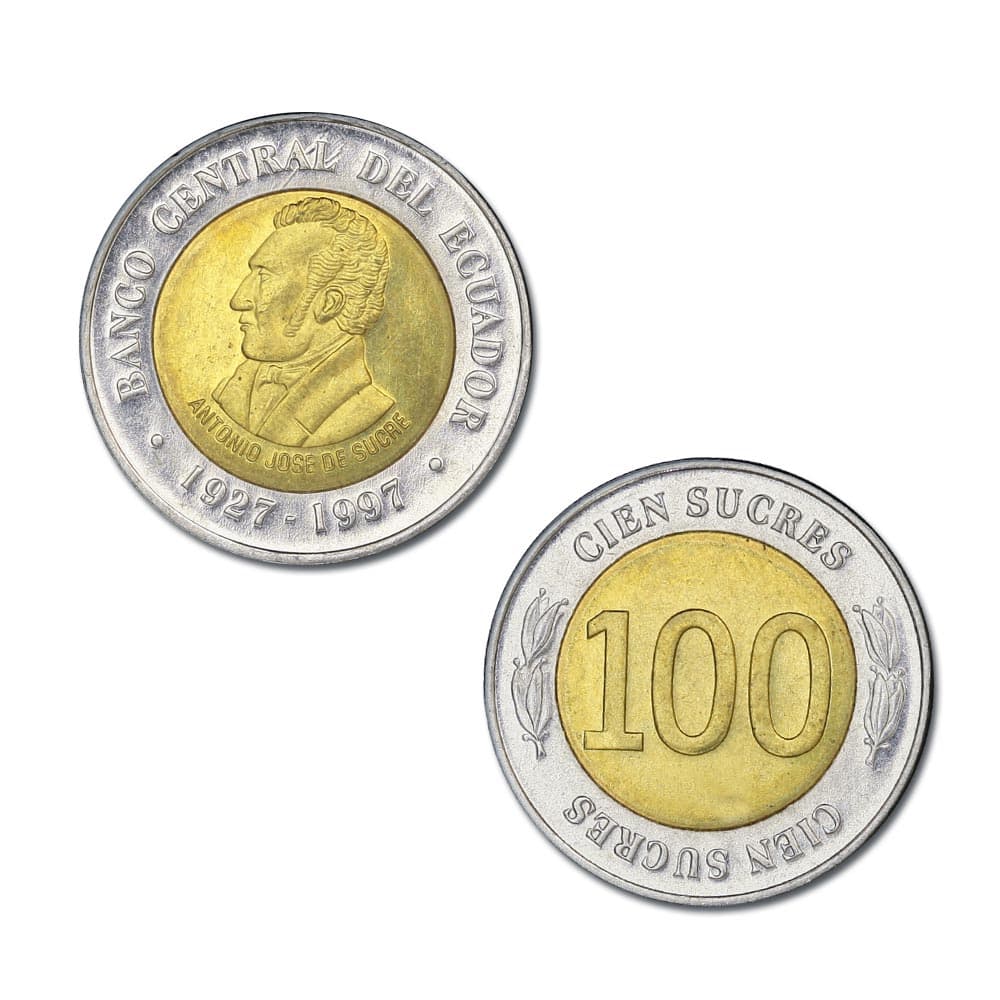 Ecuador KM101(U) 100 Sucres β Lot of 80 representative product image