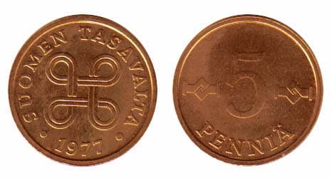 Finland KM45(U) 5 Pennia – Lot of 65 representative product image
