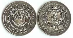 Liberia KM612(U) Dollar β Lot of 20 representative product image