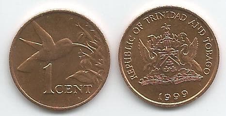 Trinidad & Tobago KM25(U) 1 Cent β Lot of 25 representative product image