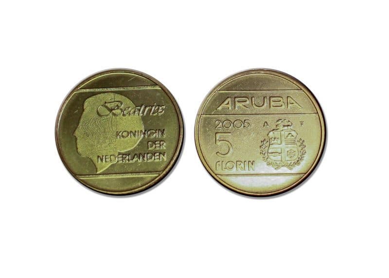 Aruba KM38(U) 5 Florin β Lot of 4 representative product image