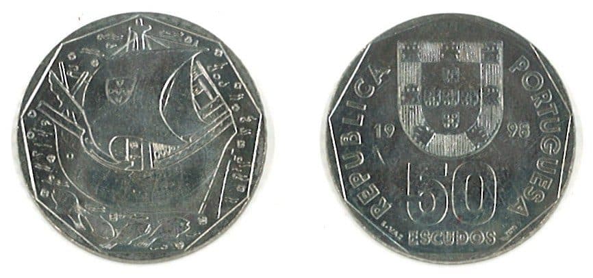 Portugal KM636(U) 50 Escudos β Lot of 8 representative product image