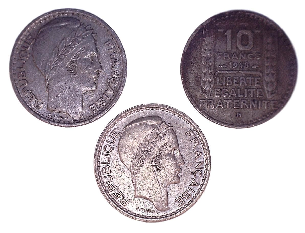 France KM909(VF-XF) 10 Francs β Lot of 12 representative product image