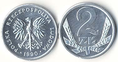 Poland KM80.3(U) 2 Zloytch β Lot of 50 representative product image