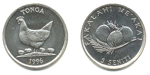 Tonga KM68(U) 5 Senti – Lot of 50 representative product image