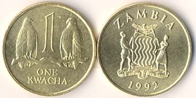 Zambia KM38(U) 1 Kwacha β Lot of 100 representative product image