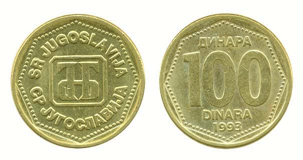 Yugoslavia KM159(U) 100 Dinara β Lot of 45 representative product image