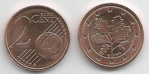 Germany KM208(U) 2 Germ. Cents β Lot of 115 representative product image
