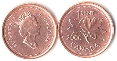 Canada KM289(U) 1 Cent β Lot of 50 representative product image