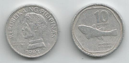 1,000 Philippines KM240.2(C) 10 Sentimo Bulk World Coins representative product image