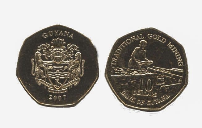 Guyana KM52(U) 10 Dollars β Lot of 80 representative product image