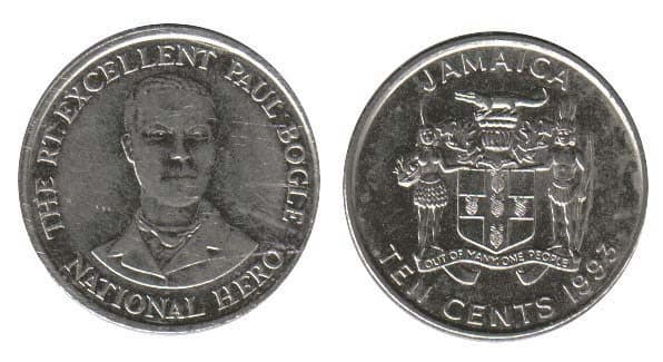 Jamaica KM146.1(XF-AU) 10 Cents β Lot of 50 representative product image
