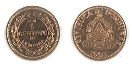 Honduras KM77b(U) 1 Centavo β Lot of 50 representative product image