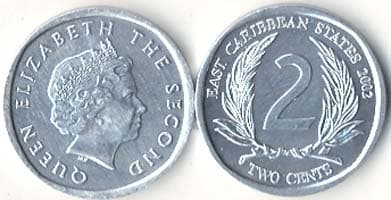East Caribbean KM35(U) 2 Cents - Grenada β Lot of 50 representative product image