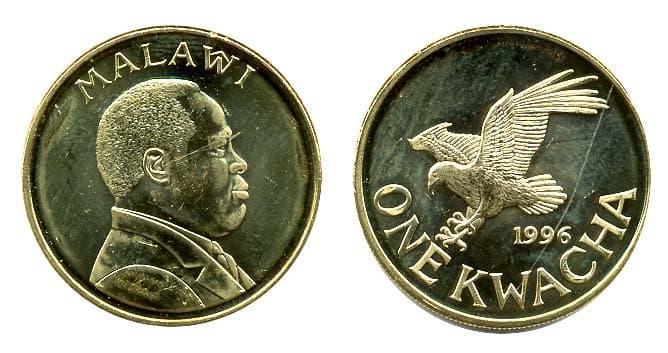 Malawi KM28(U) 1 Kwacha (Horse) β Lot of 20 representative product image