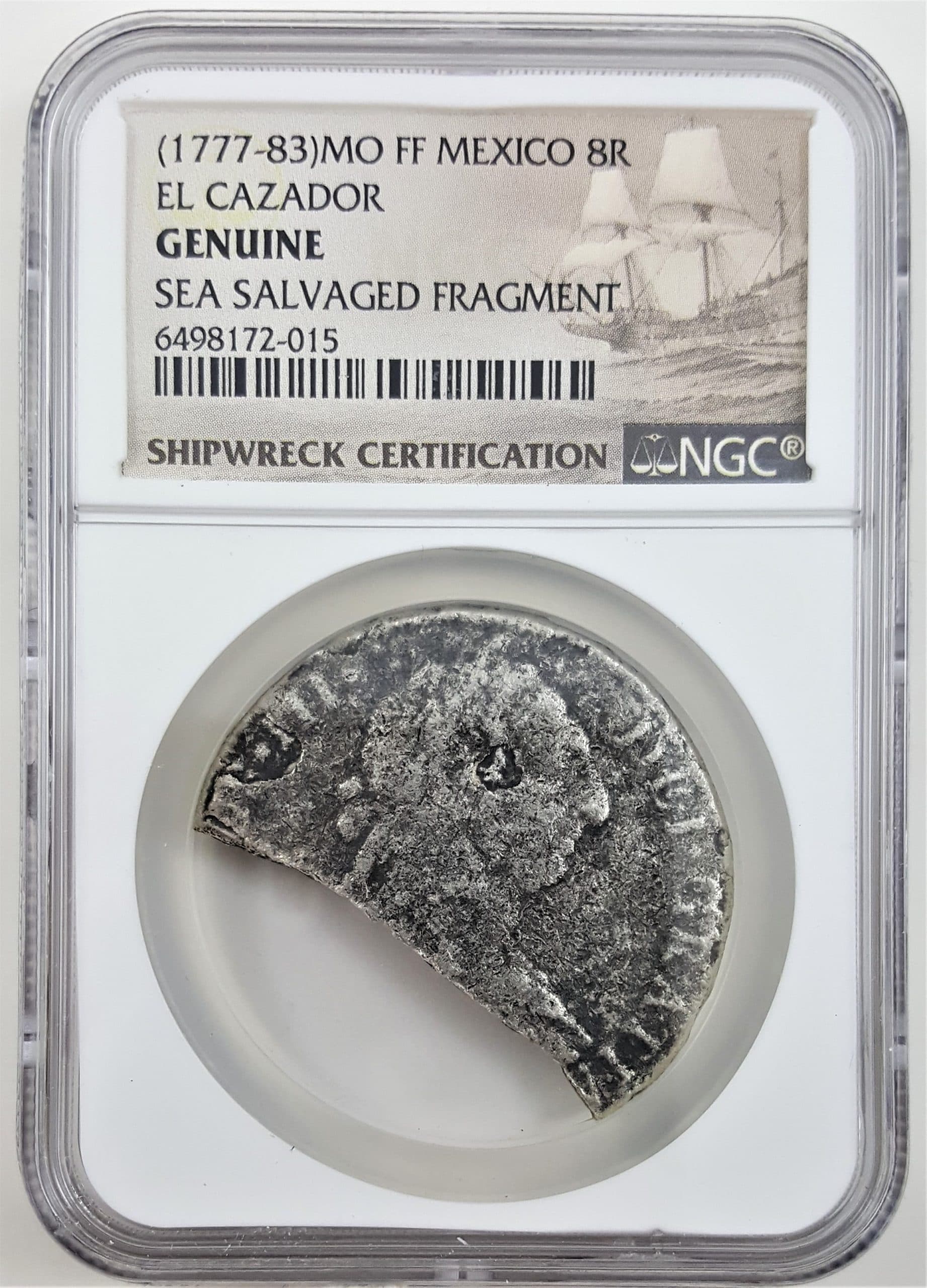 NGC-Certified Roman Coin: ELCAZ(8R), Grade HG — representative ECC supplier stock image; exact coin and slab vary