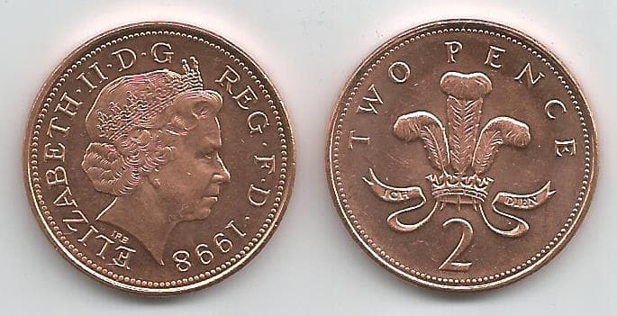 Great Britain KM987(U) 2 Pence β Lot of 33 representative product image