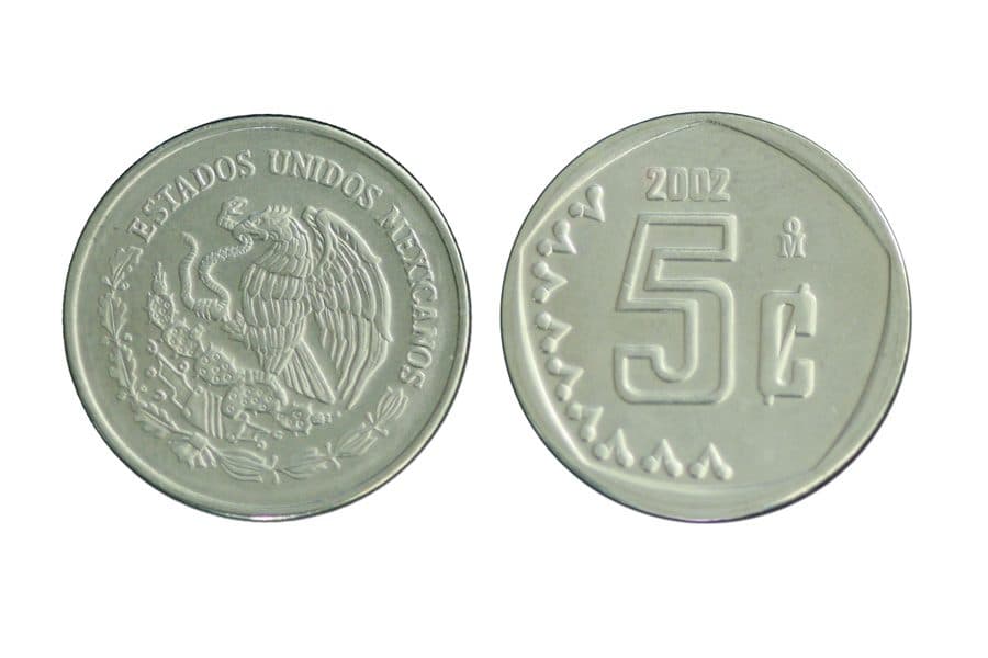 Mexico KM546(U) 5 Centavos – Lot of 100 representative product image