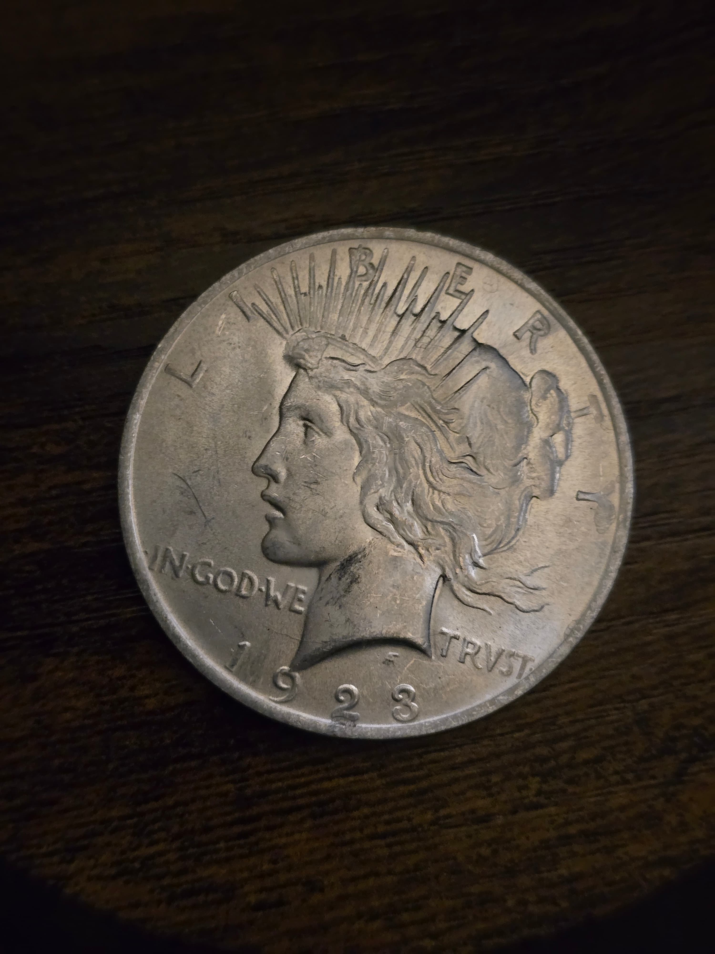 Product image - 1923 Peace Silver Dollar 90% Silver Circulated