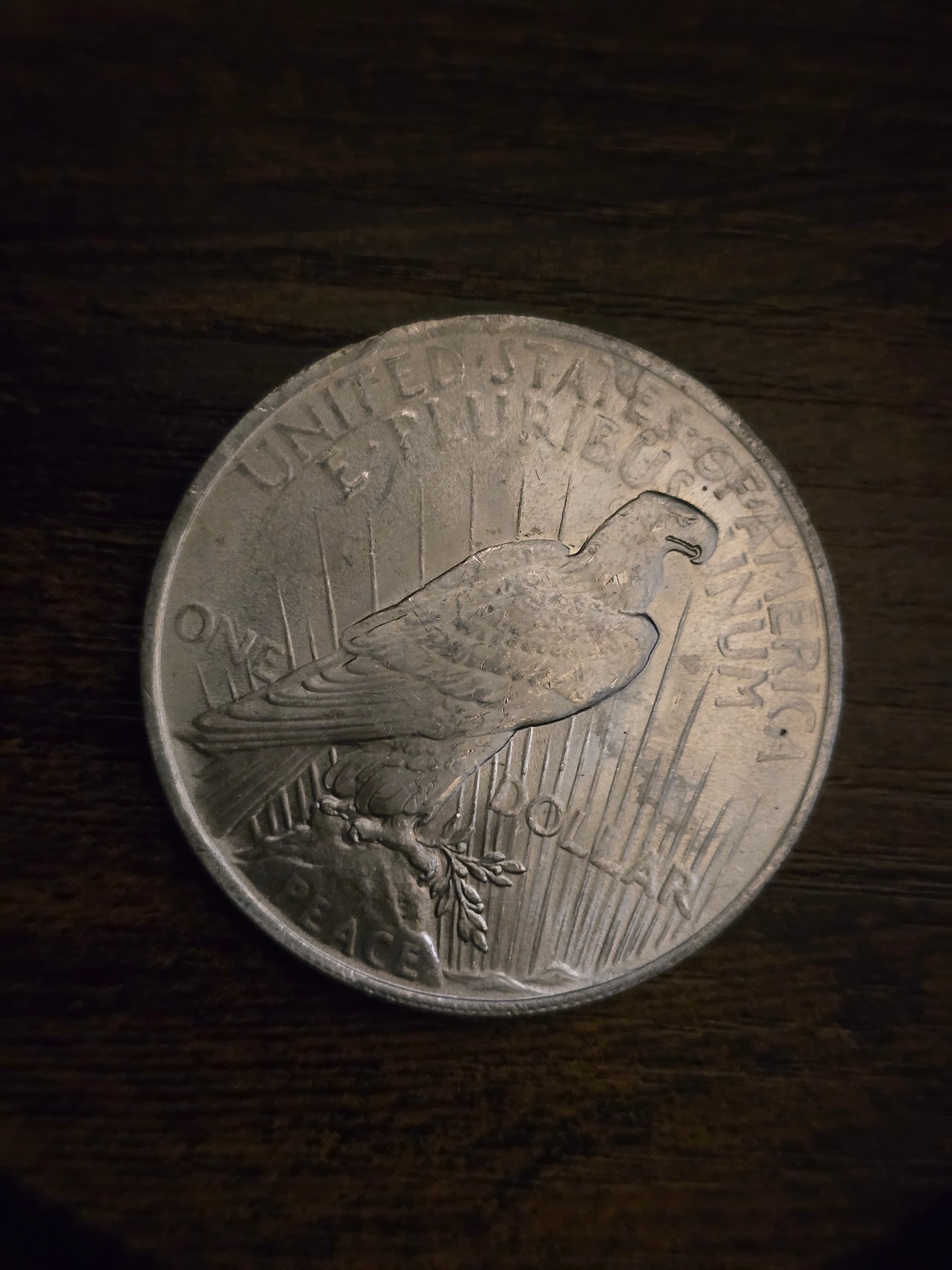 Product image - 1923 Peace Silver Dollar 90% Silver Raw US Coin Circulated Collector Coin