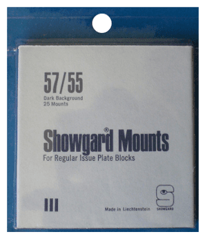 57x55 Showgard Plate Blocks and Covers (Black)