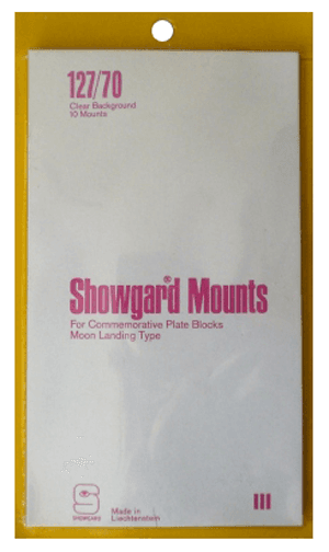 127x70 Showgard Plate Blocks and Covers (Clear)