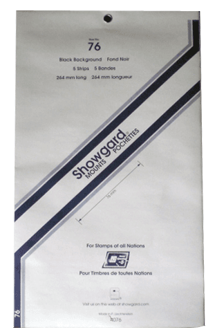 76 Showgard Strips Accomodation Range 264 mm (Black)