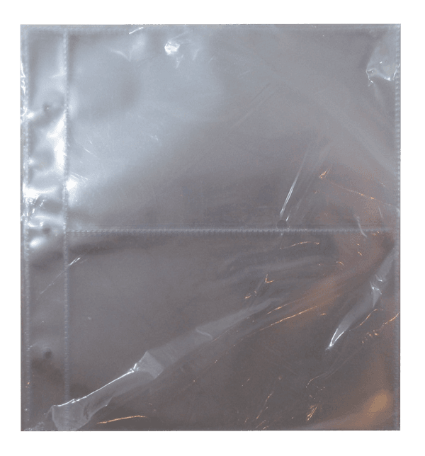 USA Cover Album Pages (Clear) - 2 Pockets