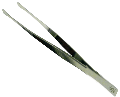 Round Tip Tongs - 6"