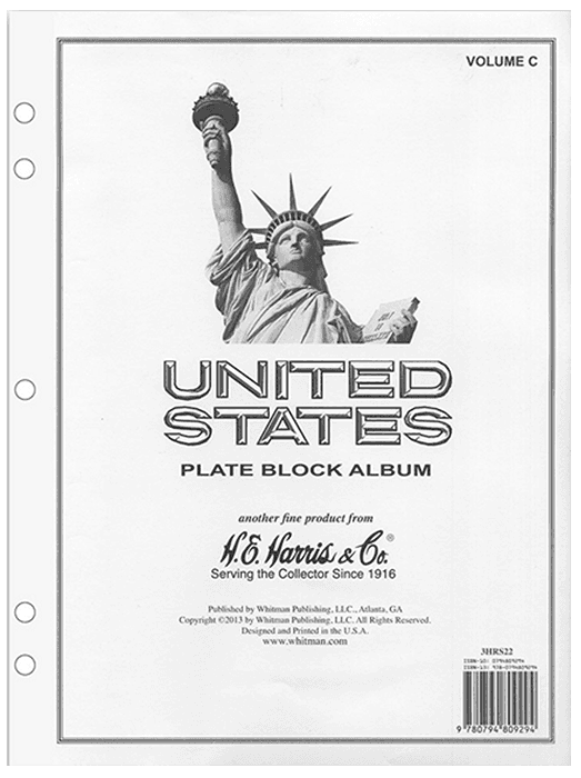 Plate Block Album Pages Vol. C (1989-2019)