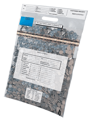 Tamper Evident Money Bag - 50/Pack