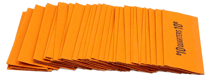 Flat Quarter Coin Wrappers