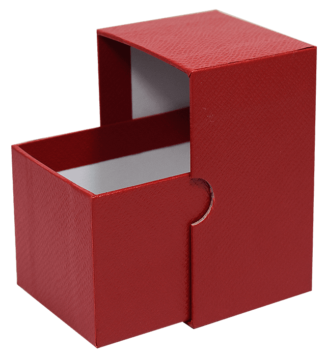 Single Row Slab or Crown Box - 4.5"- Red