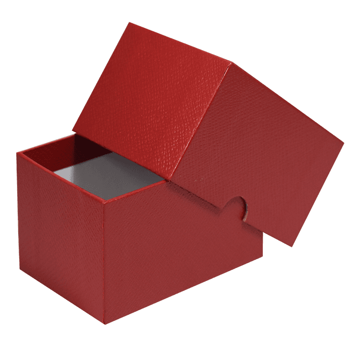 Single Row Slab or Crown Box - 4.5"- Red - alternate view 1