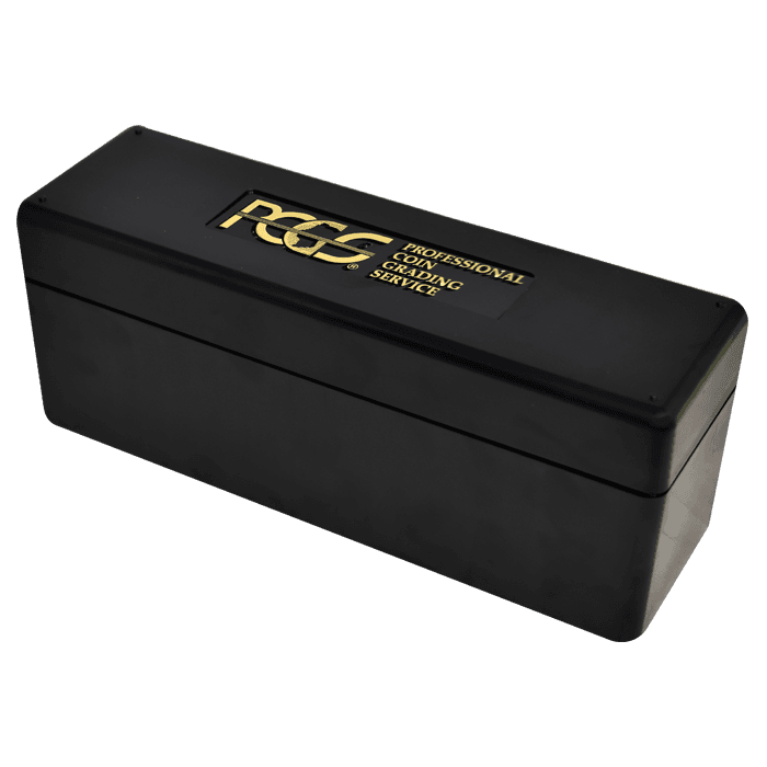Black Official PCGS 20 Slab Box
