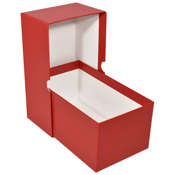 Modern Size Currency Box - Red